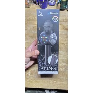 BONAOK BKMK002H12RG Wireless Bluetooth Karaoke Microphone - Rose Gold